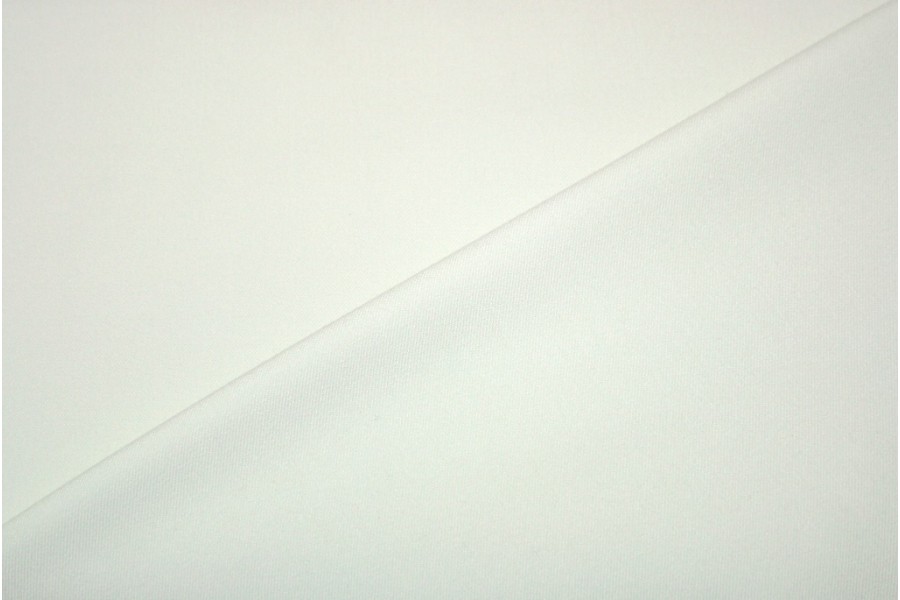 10cm Hosen- und  Kostümstoff Polyester/Viscose STRETCH  wollweiss   (Grundpreis € 15,00/m)